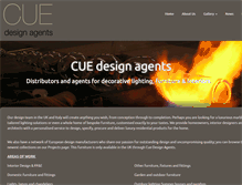 Tablet Screenshot of cueagents.com